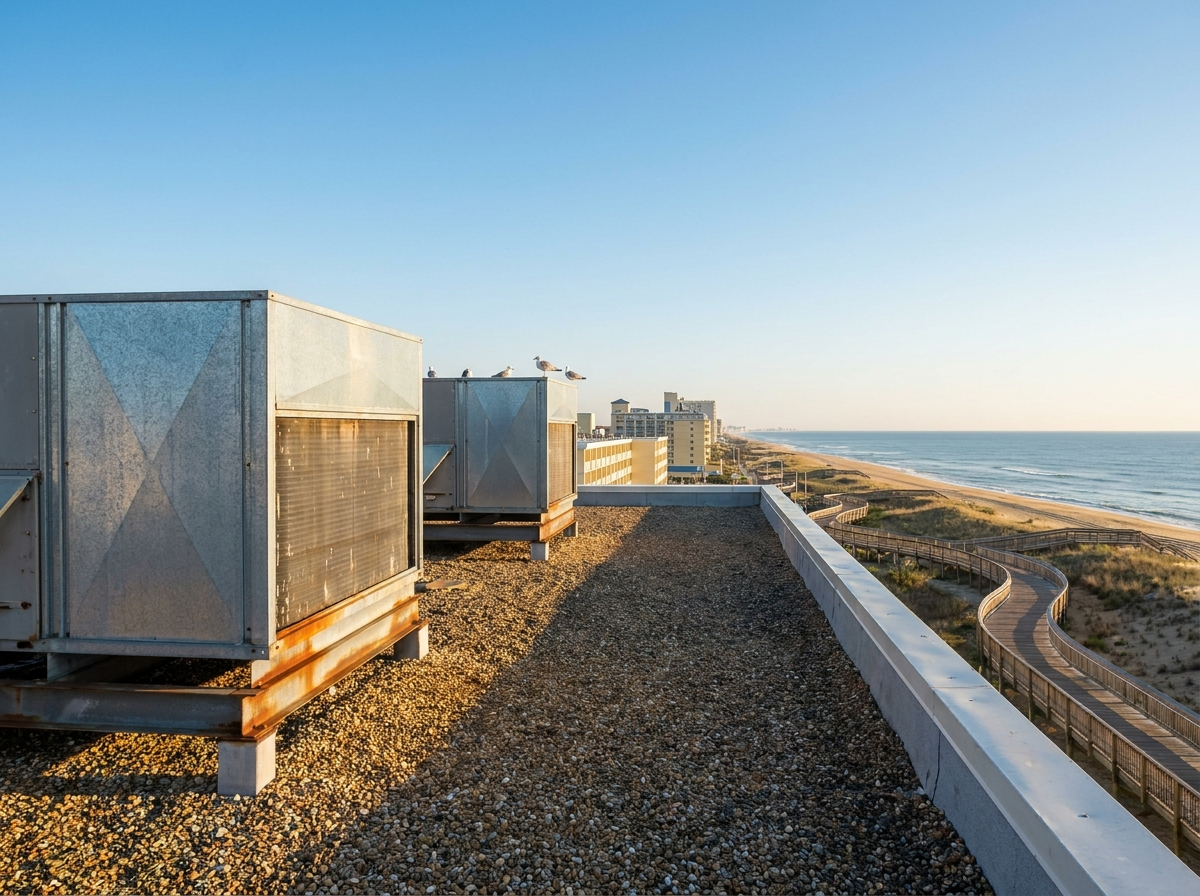 Commercial HVAC rooftop units